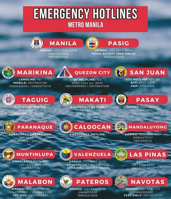km20121103's tweet photo. Emergency Hotlines – Metro Manila https://t.co/Dp2iMSXUta