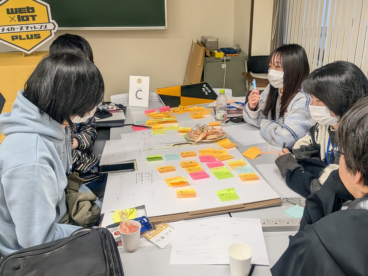 WebIoTmakers's tweet image. 【秋田】ハンズオン講習会Day2、チーム分けをして、ハッカソンに向けてのアイデアワークショップ中です！
#webiotmakers
#秋田ハッカソン
#メイカーズチャレンジ