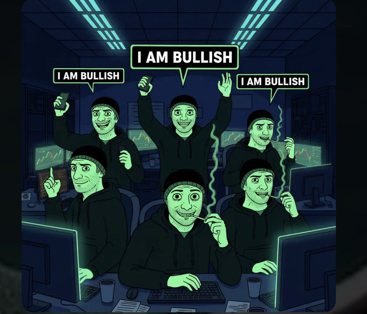 $BULLISH isn’t a token, it’s a cult. No selling, just degenerates chasing dreams