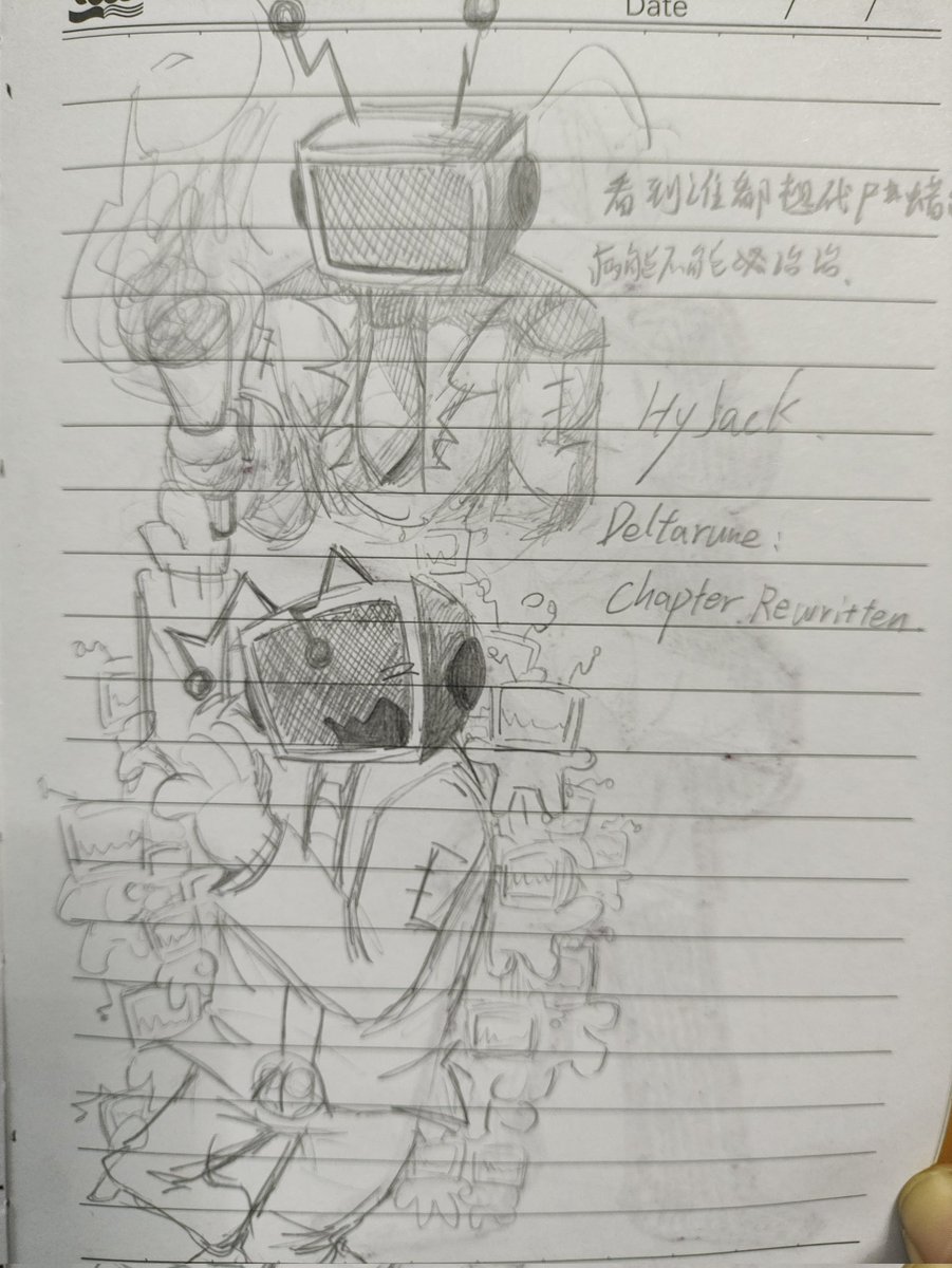 Yao_XD_13's tweet photo. hyjack i drew in school!!!(1/2)
i love this guy omg,,,hyjack u are soooo cute<333
#deltarunechapterrewritten #chapterrewritten #hyjack https://t.co/hfB4QIwlAD