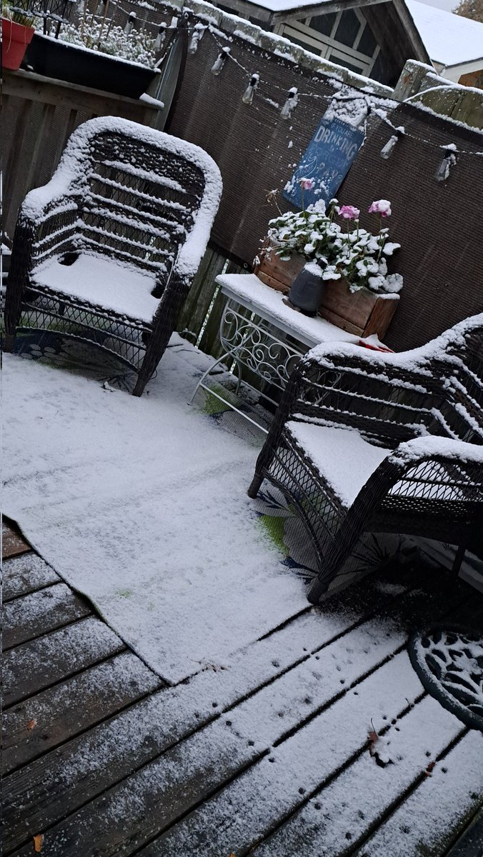 InkedDeviant's tweet image. Well. What A Thing To Wake Up To This Frosty Sunday...

Seriously...

I'm Not Even Remotely Ready For This B.S...I Don't Even Have Snow Shoes On My F150 Yet...😒

#ugh #no