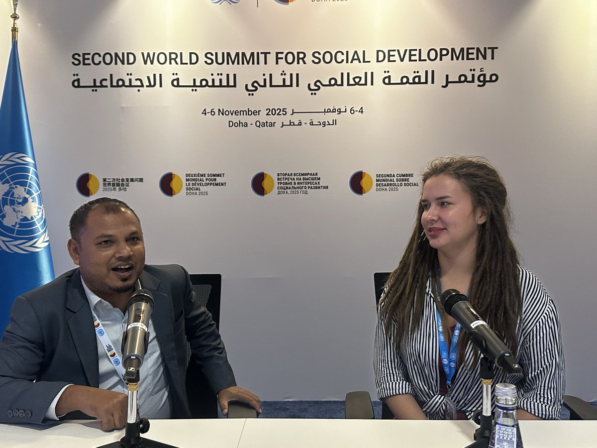 HuvadhooAid's tweet photo. Wrapped up an incredible week in Doha 🇶🇦 for the Social Development Summit 2025, representing @HuvadhooAid — amazing people, inspiring ideas 🌍💬 https://t.co/fbc9QLb0TA