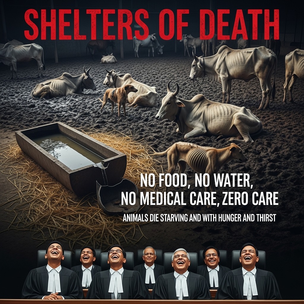 पशु क्रूरता के हजारों केस लंबित हैं,लेकिन अदालत ने उन्हें अनदेखा कर दिया सिर्फ एक घटना पर लाखों का जीवन संकट में डाल दिया गया <a href="/indSupremeCourt/">Supreme Court of India</a> #SaveIndianDogs #SaveIndianAnimals #NotAwaraYehHamara
 <a href="/HMOIndia/">गृहमंत्री कार्यालय, HMO India</a> <a href="/PMOIndia/">PMO India</a> <a href="/BJP4India/">BJP</a> <a href="/AmitShah/">Amit Shah</a> <a href="/indiangov/">India Government</a> @IndiaLegalHelp <a href="/LiveLawIndia/">Live Law</a>