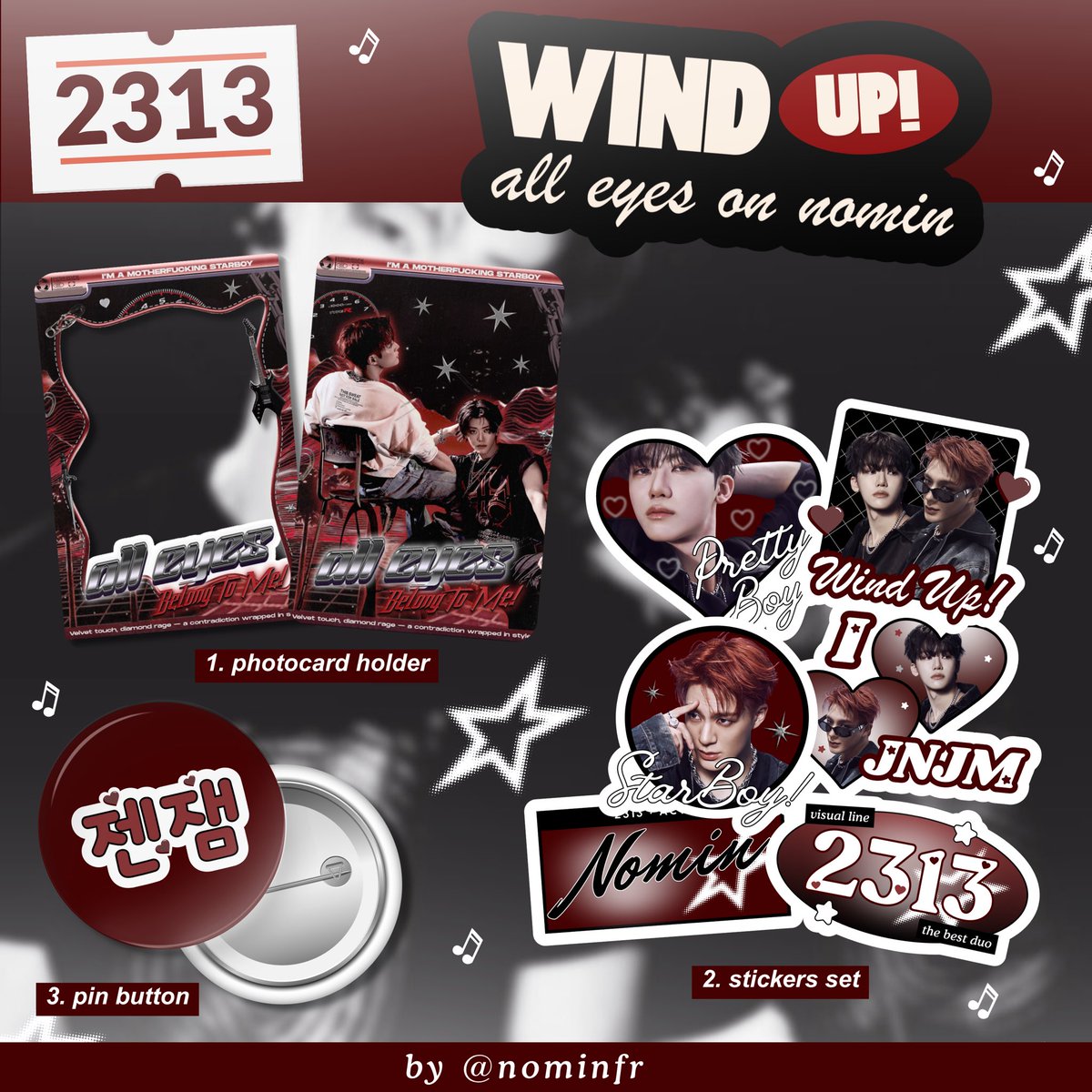 [ Like + Repost is much appreciated! 🖤 ] 

⚾️ 𝐏𝐫𝐞-𝐎𝐫𝐝𝐞𝐫 𝐂𝐚𝐫𝐝 𝐇𝐨𝐥𝐝𝐞𝐫 𝐍𝐎𝐌𝐈𝐍 — ‘𝙒𝙞𝙣𝙙 𝙐𝙥’ ⚾️❤️

💸 IDR 75k (DP 40k)
📅 Period : 08 - 30 Nov 2025
🛍️ Get special freebies

🖇️ More information 🖇️
forms.gle/QiTPrywEsPjJ1p…

All profits from this project will