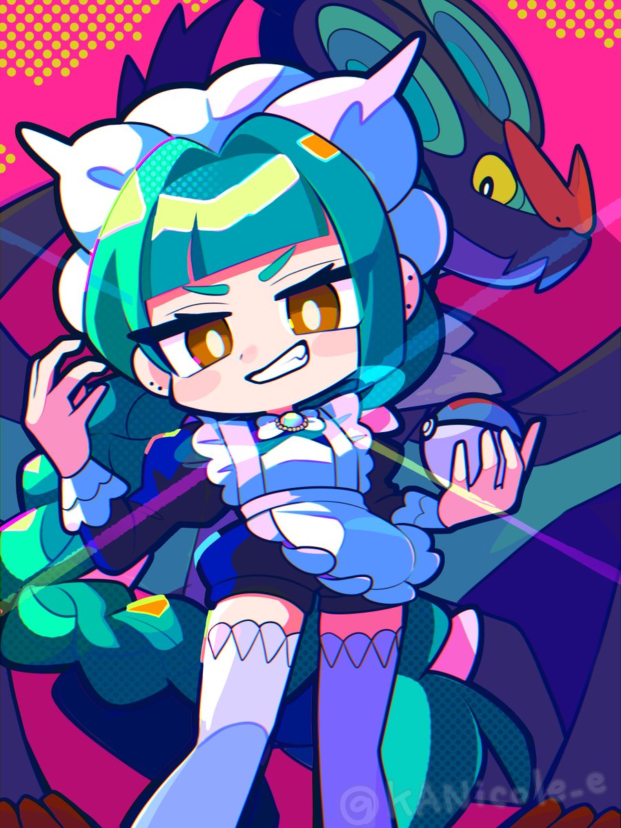 ハルジオ🐉 #ポケモンレジェンズZA #ポケモンイラスト