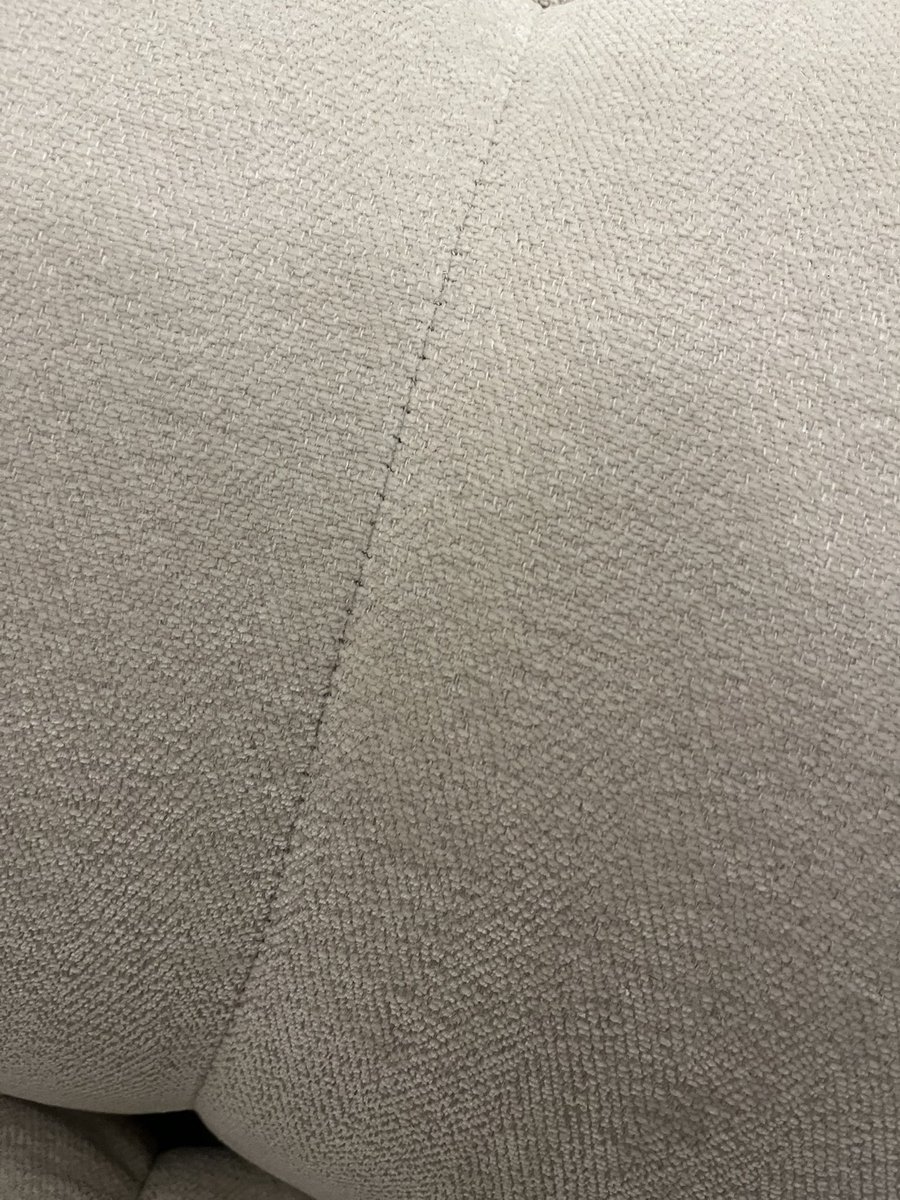 MissThaisP's tweet photo. @DuskUKCS We purchased a beautiful sofa and received it in August this year, initially it came with a large stain, which we received a partial refund. Now, the sofa fabric is tearing apart , which is a quality issue, we bought Dusk furniture and never experienced an issue. https://t.co/CaX11GALyi