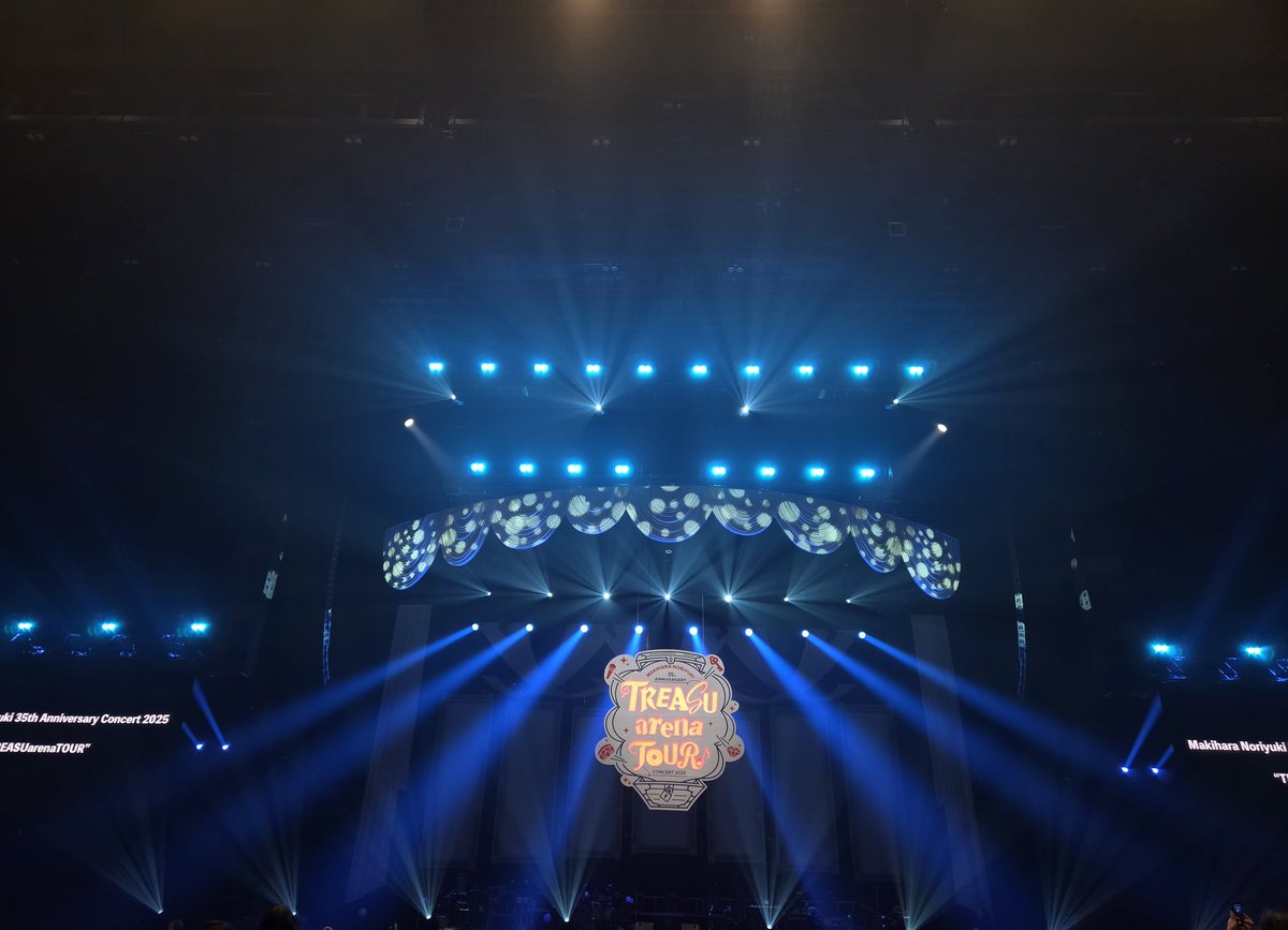 komemackey's tweet photo. 今回のツアー、マッキーの声がホントに良く出てたなぁ。歌ってて気持ち良さそうだったし🎤聴いてても気持ち良かった♬あと、宜候で｢ヨーソロー！｣って言えて嬉しかった！！宜候ツアーの時は声出し禁止だったので🆖️ #TREASUarenaTOUR #槇原敬之 #マッキー #mackey https://t.co/POzzC5VMtT