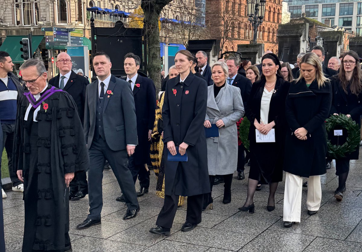 Jet_Rex's tweet image. Belfast Remembrance Sunday 2025