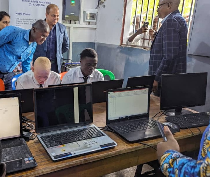 💻🌞 Powering Education, Empowering Futures! 🌞💻RAF Global, DRC, has equipped Institut Peda Mokali &amp; ITC Mokali with 5 new computers, solar panels, &amp; battery backups — ensuring uninterrupted learning for 3,400 students!