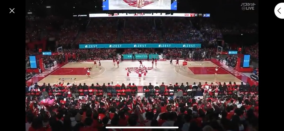 千葉ジェッツみてたらカーニバル流れてタオル回してたからこれはT岡田