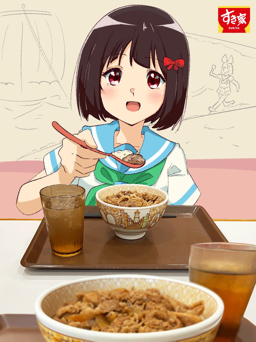 kannmuri1205's tweet image. ちょっと食べます？
#すき家 #いい推しの日