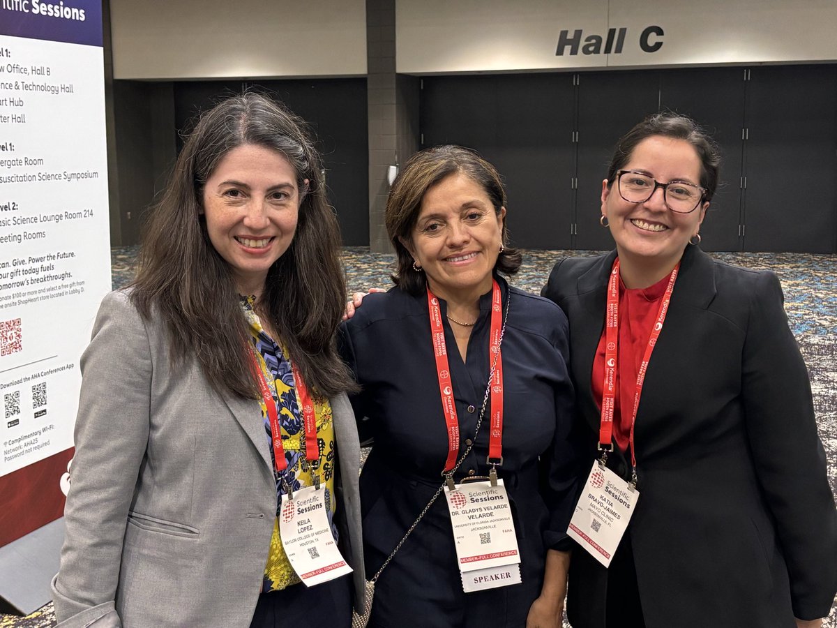 Bravo__MD's tweet image. Grateful to present at #AHA25 and learn from an amazing group of colleagues, researchers and advocates.

@AHAScience does not end in a #publication, #dissemination and #implementation with #compassion and #equity are paramount to #change #lives #worldwide.

@ISACHD @AlsaiedTarek…