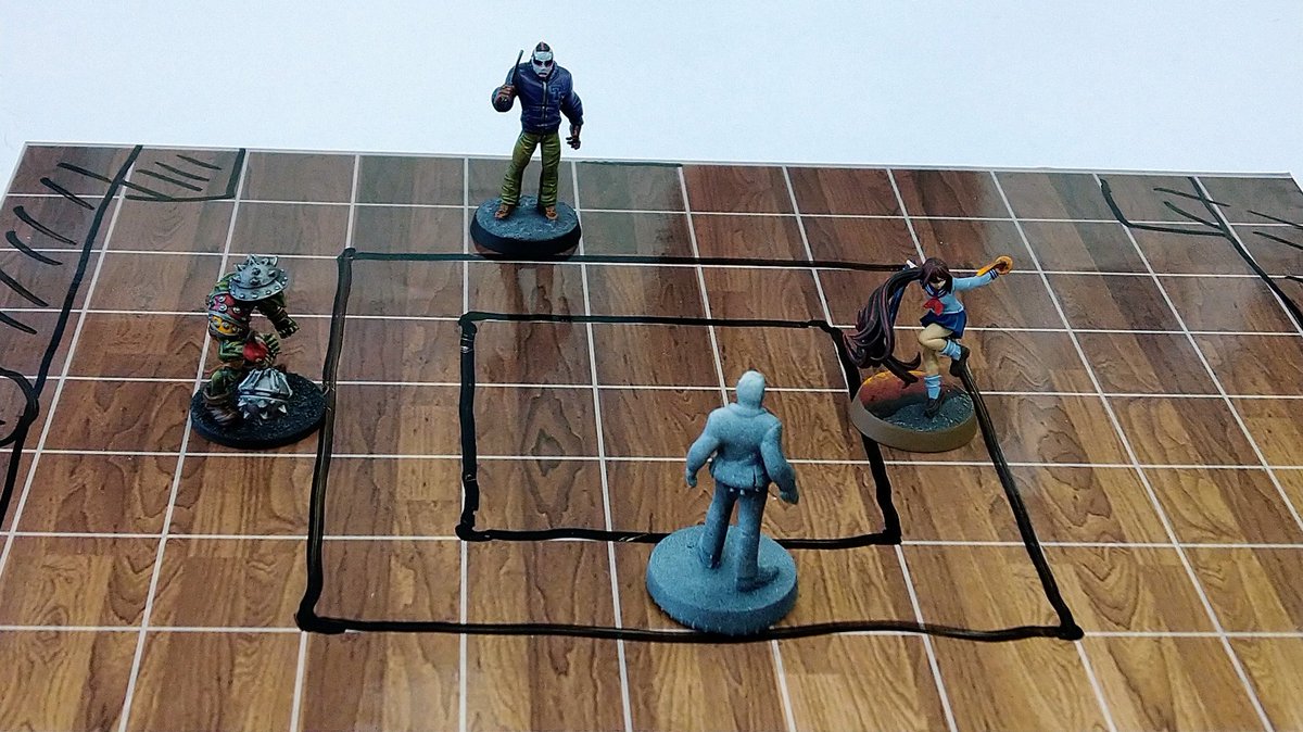 JuneLock's tweet image. 今日はAC6とニンスレTRPG会！AC6はヴァンツァーのプラモをACに見立ててプレイ。ザコ戦はやや単調な反面、ボス戦はアツい。ボス戦だけまたやりたい。ニンスレは平安カブキ役者ニンジャがワザマエでザコを蹴散らすも、ボスニンジャには火力不足。やはりカラテがすべてを解決する。