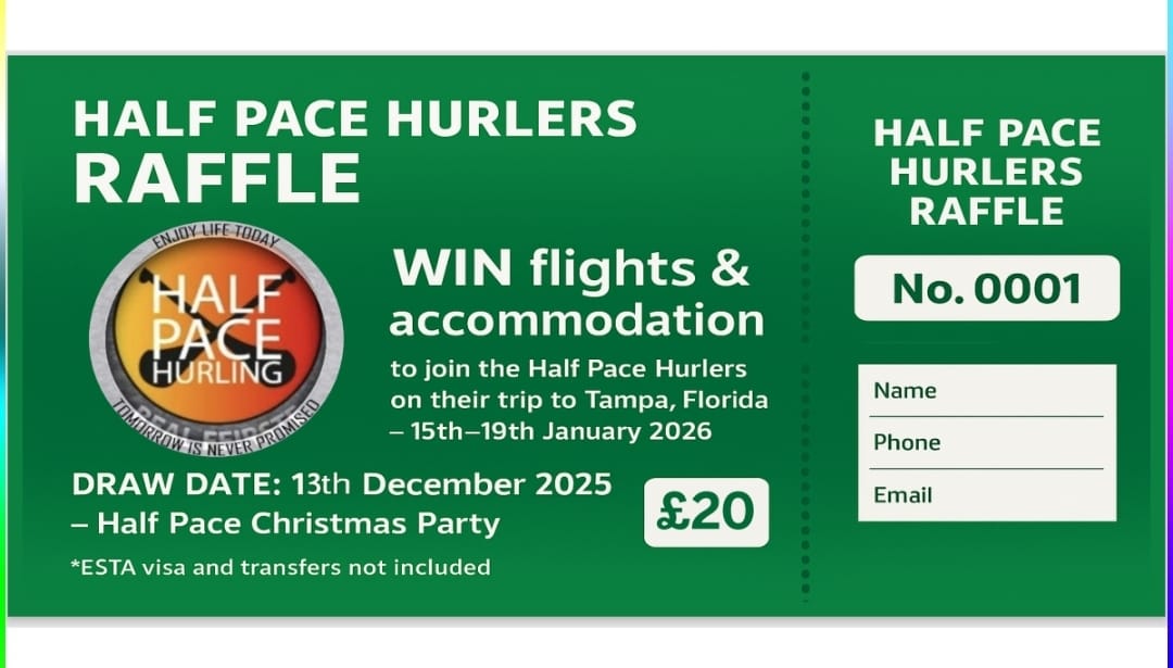 Anyone fancy a trip to Tampa with the Halfpacers. Get in touch. Bit of hurling and serious craic with the Halfpacehurlers at the Suncoast 7s⛱️🍺✈️⬇️⬇️⬇️
<a href="/AontroimGAA/">Antrim GAA</a>