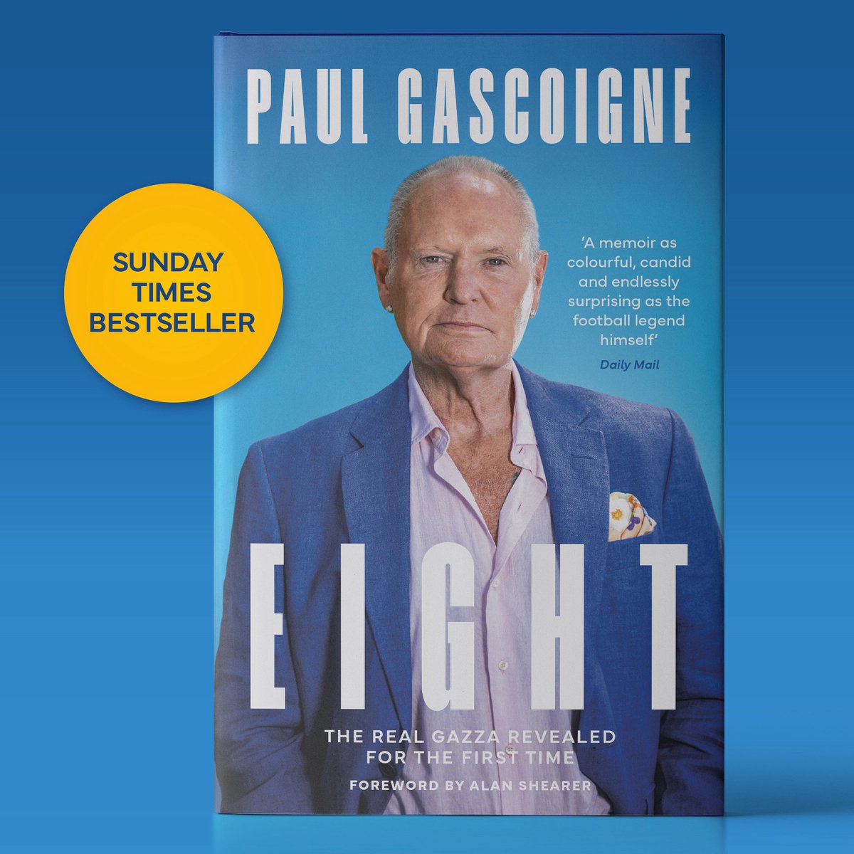 Paul Gascoigne Eight is a Sunday Times bestseller!!!!!!! 

Congrats Paul for your ‘brutally honest’ memoir, which is officially a bestseller 🤩 

Congrats also to ghostwriter <a href="/VAWilliamsNNP/">Victoria Williams</a> and the whole team involved 📖