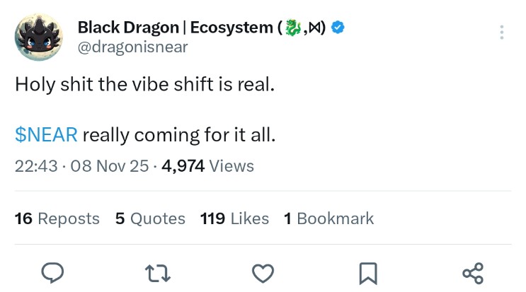 Adding this to my <a href="/spaace_io/">Spaace 🟠</a> collection. 

$NEAR to $150 is the target 🎯.