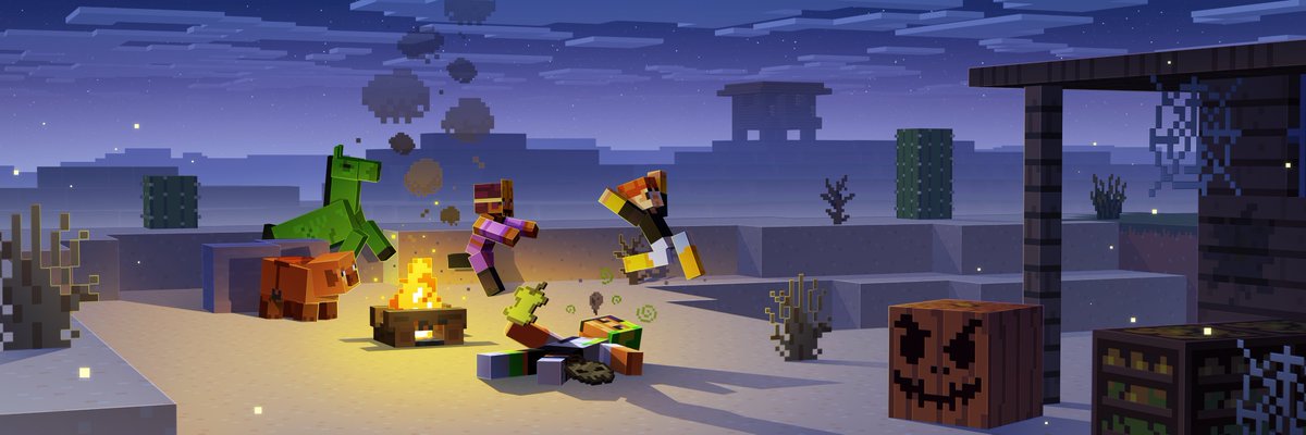 It's never too late to go on a hunt!🎃🧟
featuring Haunted Harvest mod by <a href="/Supplementariez/">Supplementaries</a> 

copied <a href="/tachiro02/">Tachiro</a> on this one😜

#Halloween #Minecraft