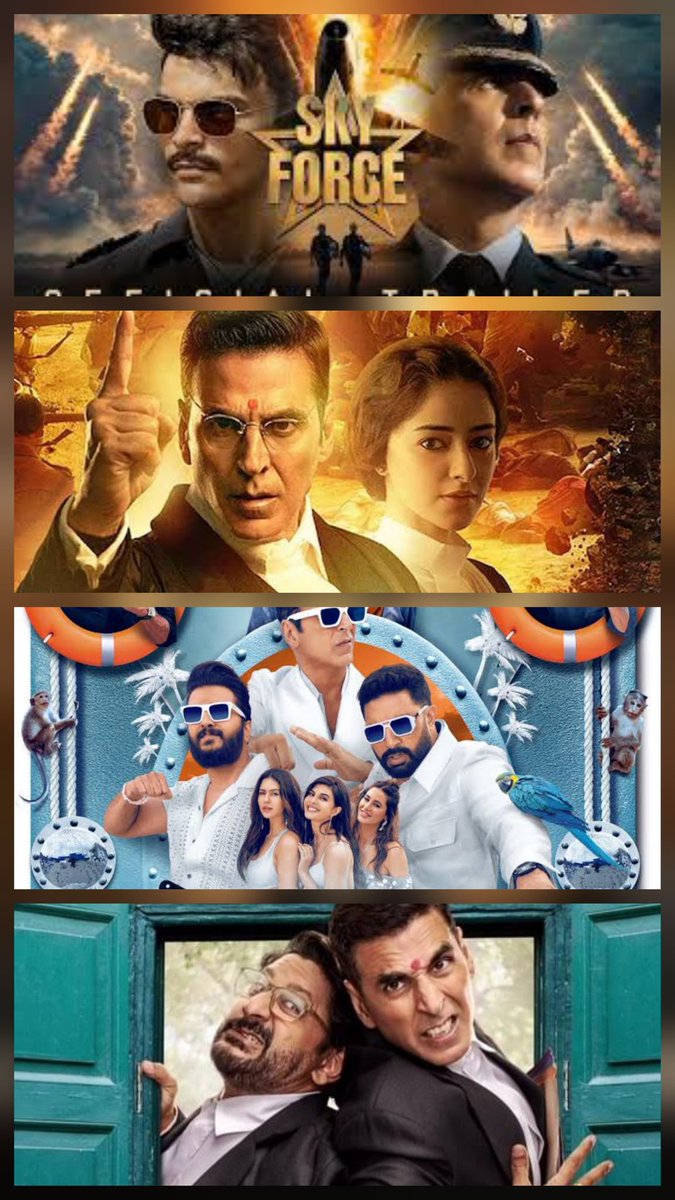 RandomCineMood's tweet image. #Sarfira #Selfiee &amp;amp; #KhelKhelMein — all were well-made remakes but still failed at the Box Office 😞
Now #AkshayKumar signing another remake/adaptation of Sankranthiki Vasthunam only adds negativity towards him.

2025 was good with #SkyForce #KesariChapter2 #Housefull5 #JollyLLB3