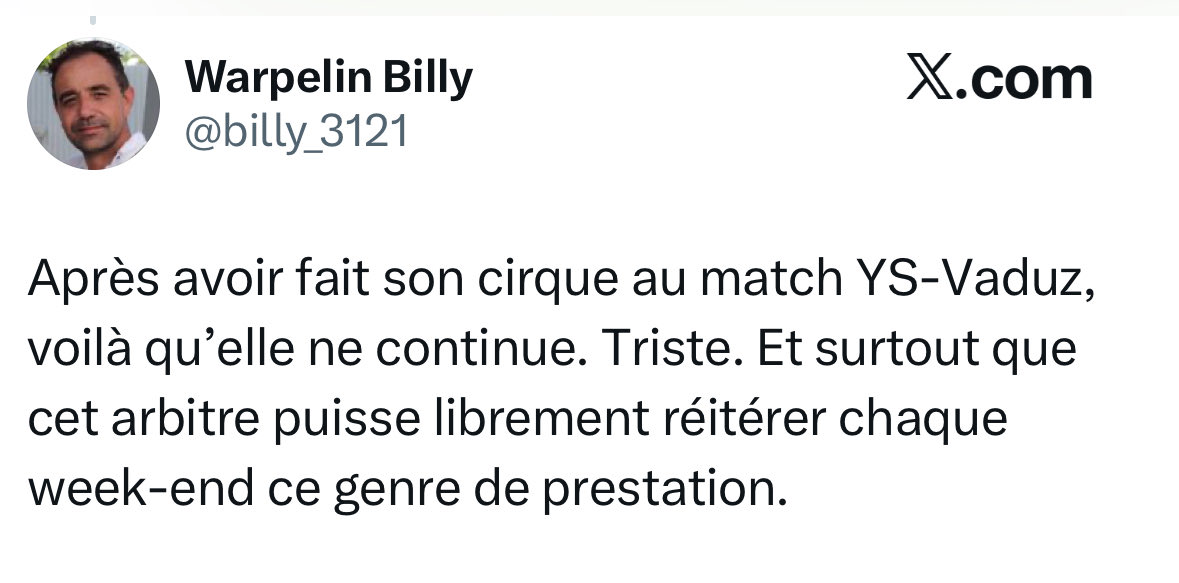 guillemintim's tweet image. Elle sent pas non plus le jeu pour YS et LS. Il n’y a pas de complot anti-servettien. Elle est juste insuffisante