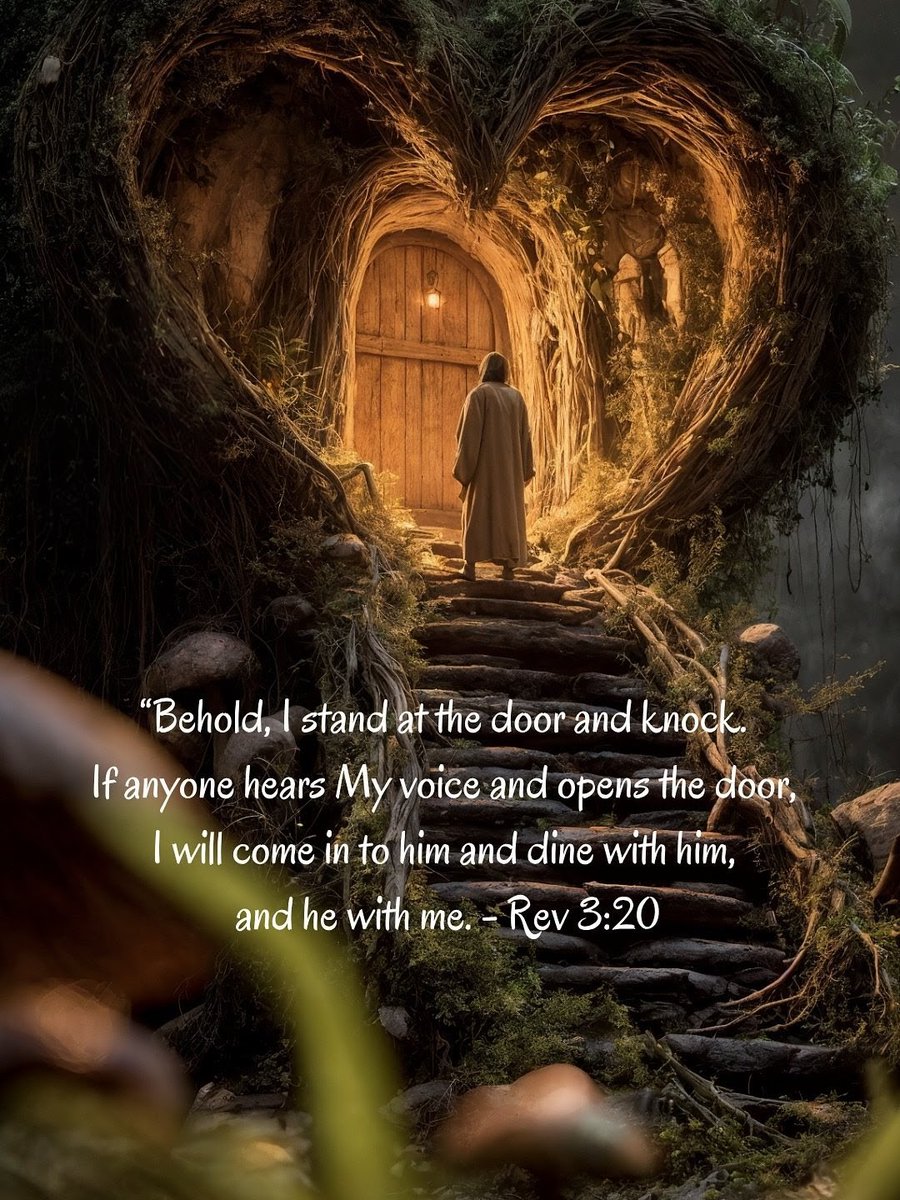 John_Matthew_T's tweet image. Revelation 3:20