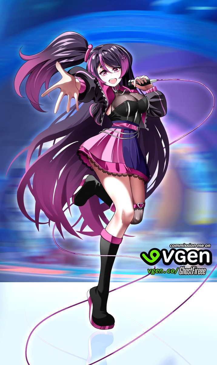 GhostFireee's tweet image. Thank you for your support! 🎤💖
#VGenComm #idol #VGen #girl