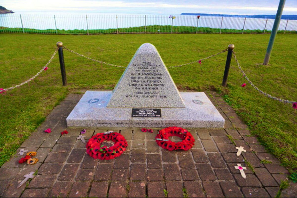 DadsArmyFans's tweet image. The “Home Guard” memorial which is in Torquay and was unveiled on 11th August 2005 - #WeWillRememberThem #LestWeForget #DadsArmy @PoppyLegion