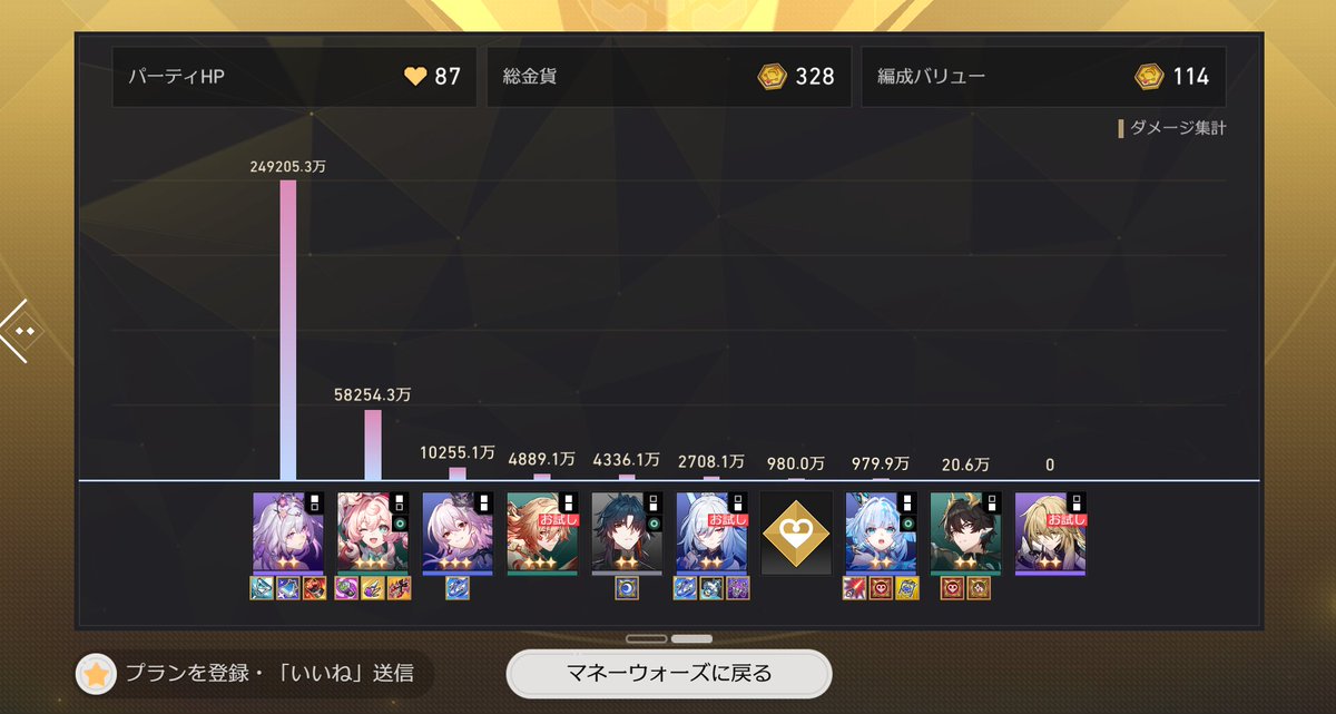 GinNut01's tweet photo. キャスのダメージ桁外れｗ https://t.co/FZN369zcDG