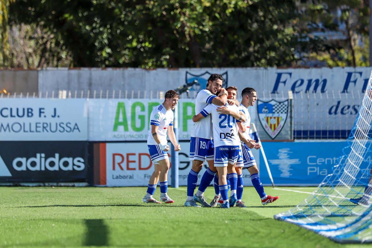 ⚪️ ⏱️ 54' | 2-0 | El <a href="/CFJ_Mollerussa/">CFJ Mollerussa</a> celebrant el segon de Coll.

📷 <a href="/josepmribes/">Josep M Ribes Capell</a> 

#MollerussaCanVidalet #LleidaEnJoc

🚨 EN DIRECTE:

💻 segre.com/ca/lleida-en-j…

📲 APP SEGRE reskyt.com/app/segre