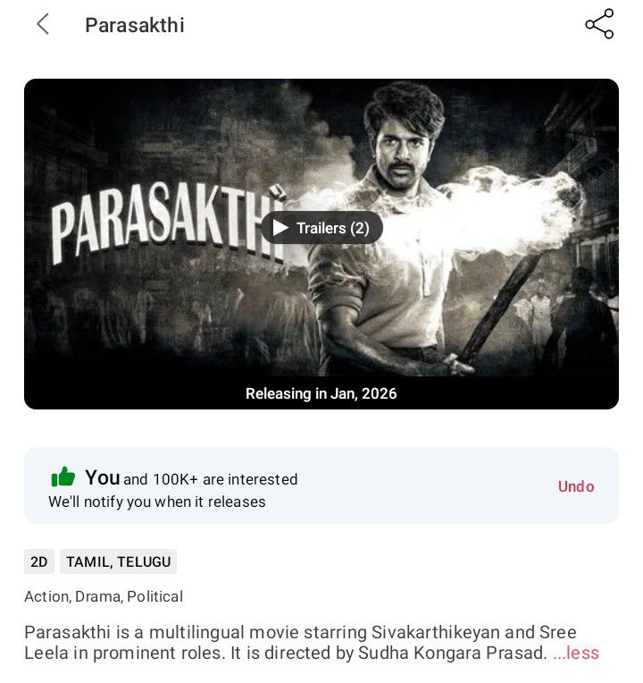 Nandhan_Talkz's tweet image. இந்த பொங்கல் நம்ம பொங்கல் 😎
 
தட்றோம், தூக்குறோம் 😎

#ParasakthiFromPongal
#ParasakthiFromJan14