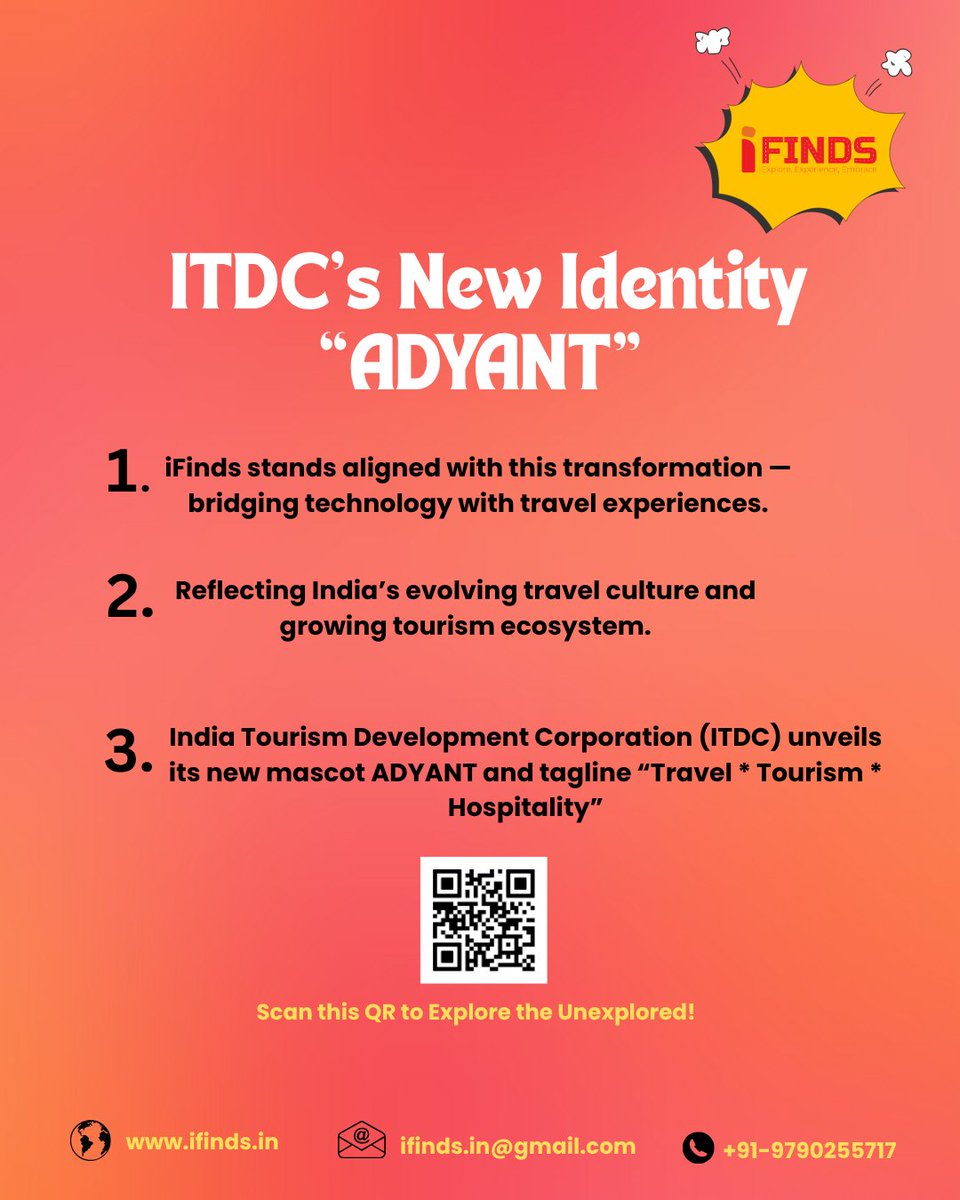 iFinds122911's tweet image. ITDC iFinds Latest Buzz!
.
.
#ifinds #Travel #tourism #NewsUpdate #Buzz #swadeshdarshan #thomascookindia #SmartTravel #explorerpage #ExploreMore #explorer #adventuretime #SustainableDevelopment #SustainableTravel