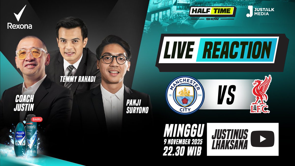 Nanti malam free buat kalian semua 🕺🏻🕺🏻

Sponsored by Rexona men