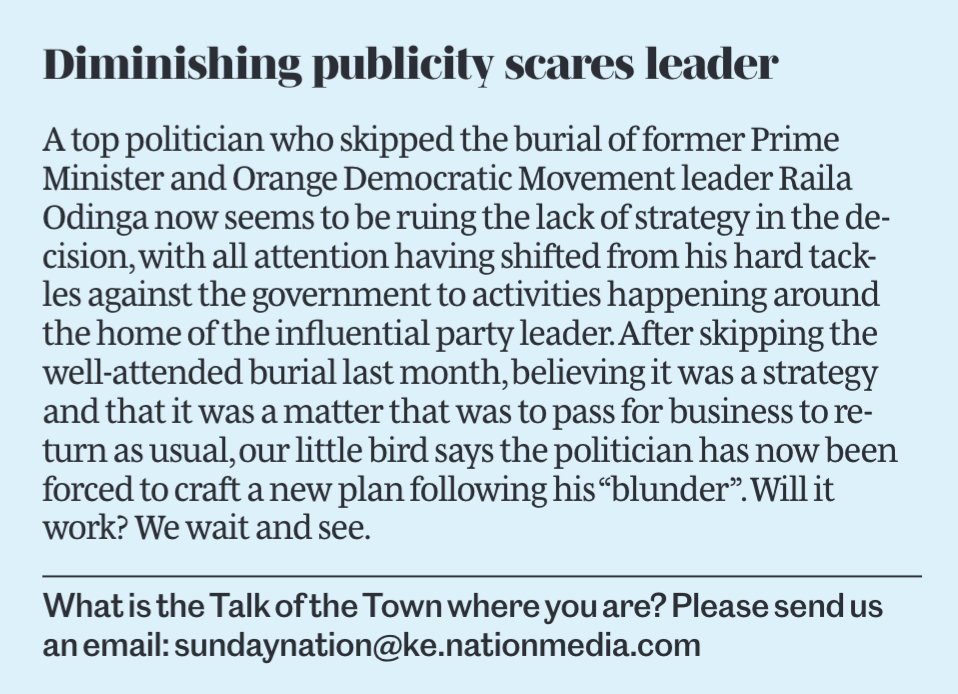 Tribal Bigot Gachagua is deeply regretting skipping the Burial of Baba Raila Odinga. He thought it was a smart  strategy kumbe it was a blunder of epic proportions. #ShameOnGachagua 

 Blessed Sunday Bob Njagi Kajiado Amboseli Kalonzo Jomo Uhuru Nini Naivasha View Sunderland