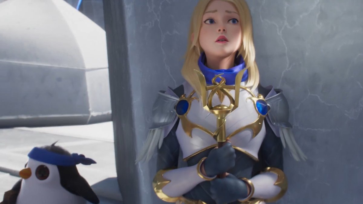 Lux in the Lore and Legends cinematic