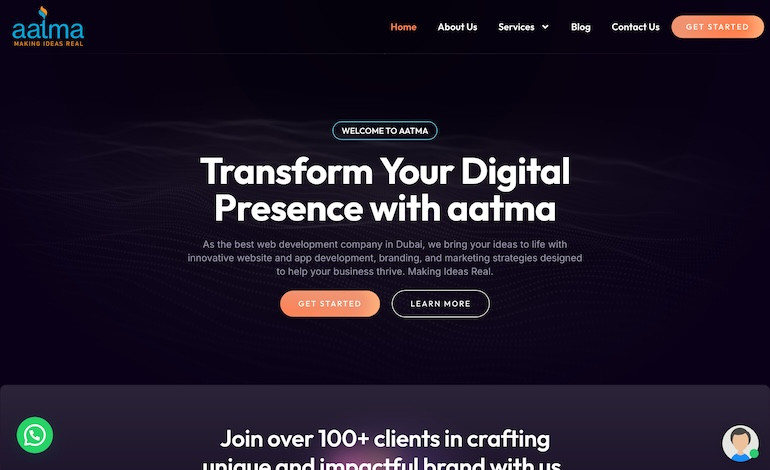 CSSLight's tweet image. #Featured of the Day 09 Nov 2025
Aatma IT @aatma_it 
by Sandeep 
csslight.com/website/71121/…