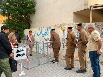 المفوضية لا خروقات تُذكر في مراكز الاقتراع الخاصة بالقوات الامنية
#انتخابات25