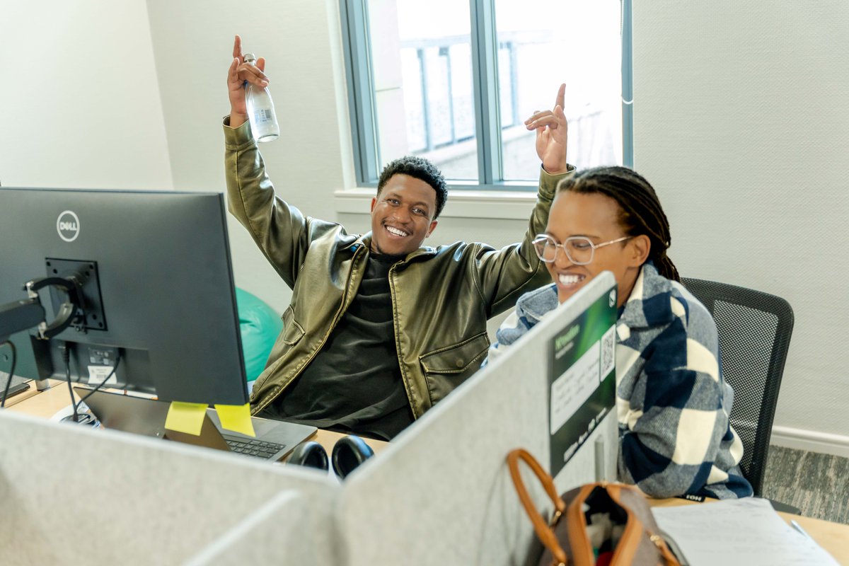 Nedbank's tweet photo. Day 2 is here! Final tweaks and wrap-up before submissions. Judges are ready for live demos!
In proud partnership with #Otinga.io, #OfferZen, #MicrosoftAzure, and #AvoSuperShop
💚 NedbankGT NovationHackathon AIforBusinessBanking https://t.co/dyYnX8fC6j