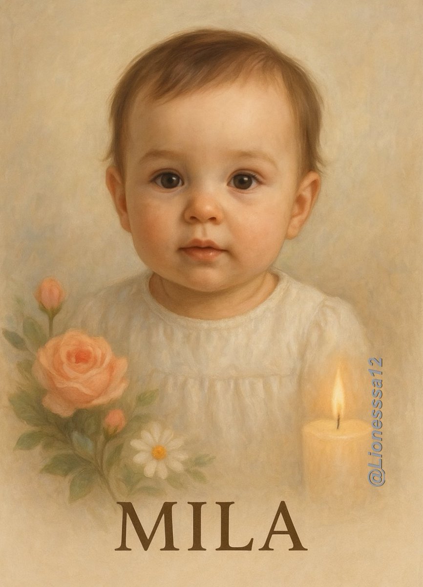 On October 7, the world lost Mila Cohen, just 9 months old. May her memory remind us of the innocence lost and the need for compassion.🕯️❤️‍🩹