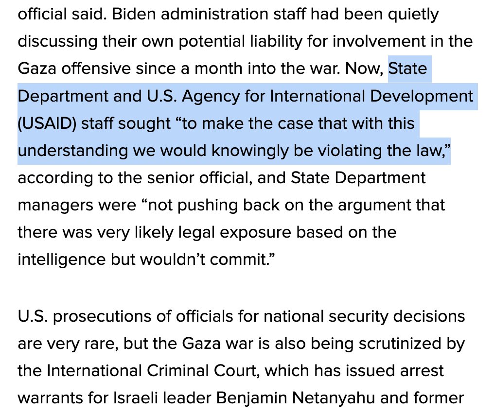 It cannot be stressed enough that Joe Biden and Kamala Harris knew they were violating US and international law by aiding and abetting Israel's gen*cide in Palestine.

They, along with Trump, must be held accountable for their crimes.