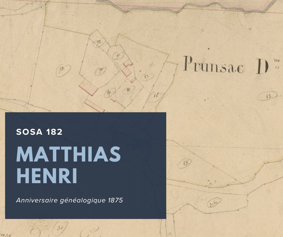 📜 Nouvel article sur le blog pour faire mémoire des 150 ans du décès de Matthias HENRI. Il fut métayer à Prennesac (Cher), une métairie installée dans un ancien prieuré du XIIe siècle !
➡️ elodie-et-antoine.fr/ra/?p=4288
#généalogie #Cher