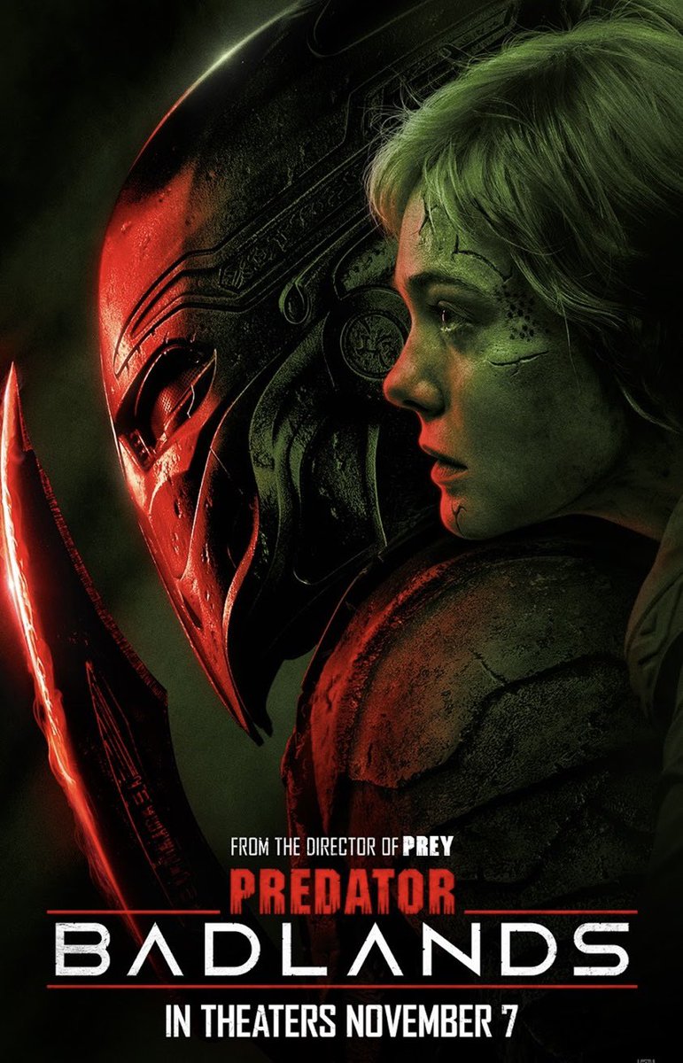 数日前に”ギックリ腰“をやってしまったので、最後まで観れるかどうか自信はなかった。秘密兵器(空気腰枕)を椅子に挟んで、「プレデター:バッドランド」を観た。腰にも優しい107分！面白かった！