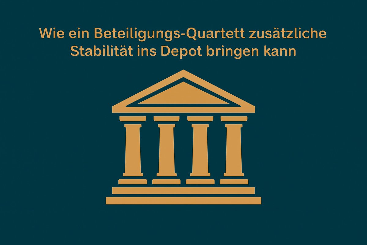 Ein Beteiligungs-Quartett kann zusätzliche Stabilität, Diversifikation und Renditechancen ins Depot bringen. Dieser Beitrag zeigt, wie dies klug kombiniert und strukturiert umgesetzt werden kann.

whirlwind360.substack.com/p/kapital-mit-…

Viel Spaß beim Lesen. #FinX