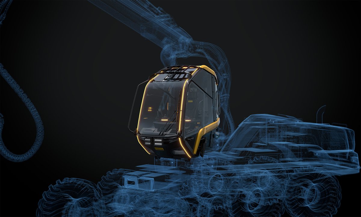 EpecAutomation's tweet image. Press release: Introducing the Cabin Vision Concept at Agritechnica 2025: epec.fi/joint-technolo…