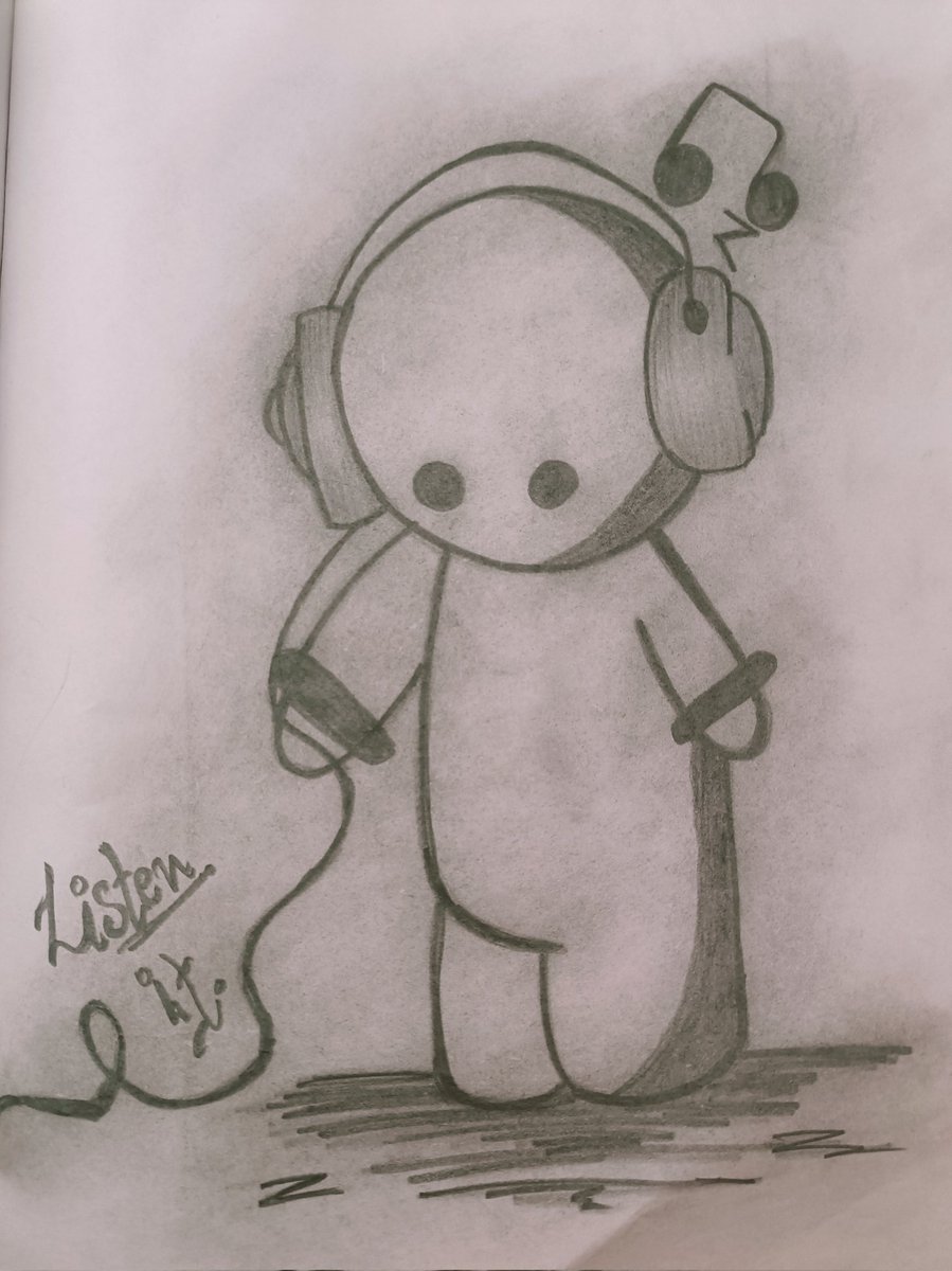 When your mind feels lost and nothing seems to work… 🎭
You pick up a pencil, draw something random, and start shading - and somehow, peace quietly finds its way back....
✨🖤
#WeekendVibes