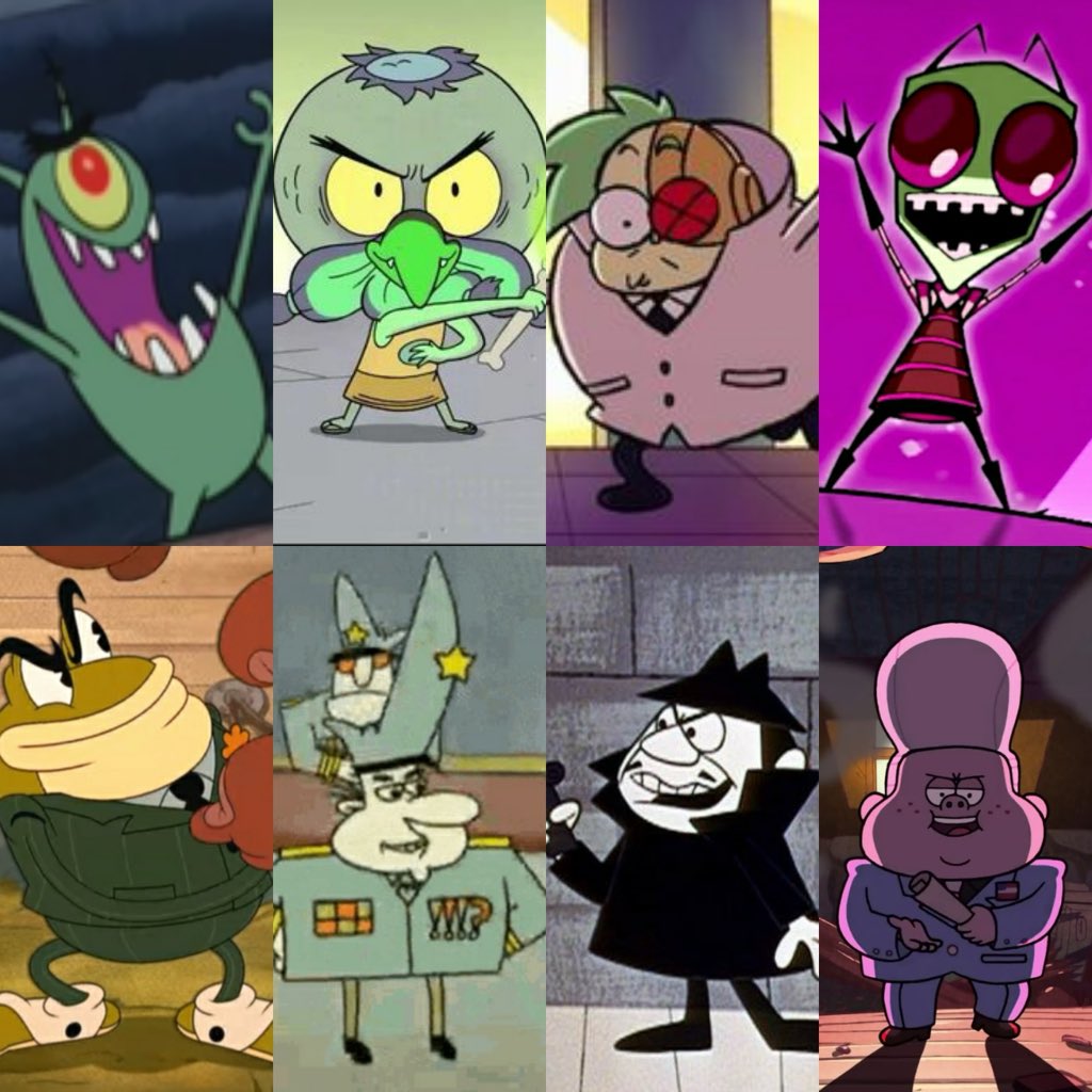 CartoonGal1's tweet image. Short bad guys
#animation