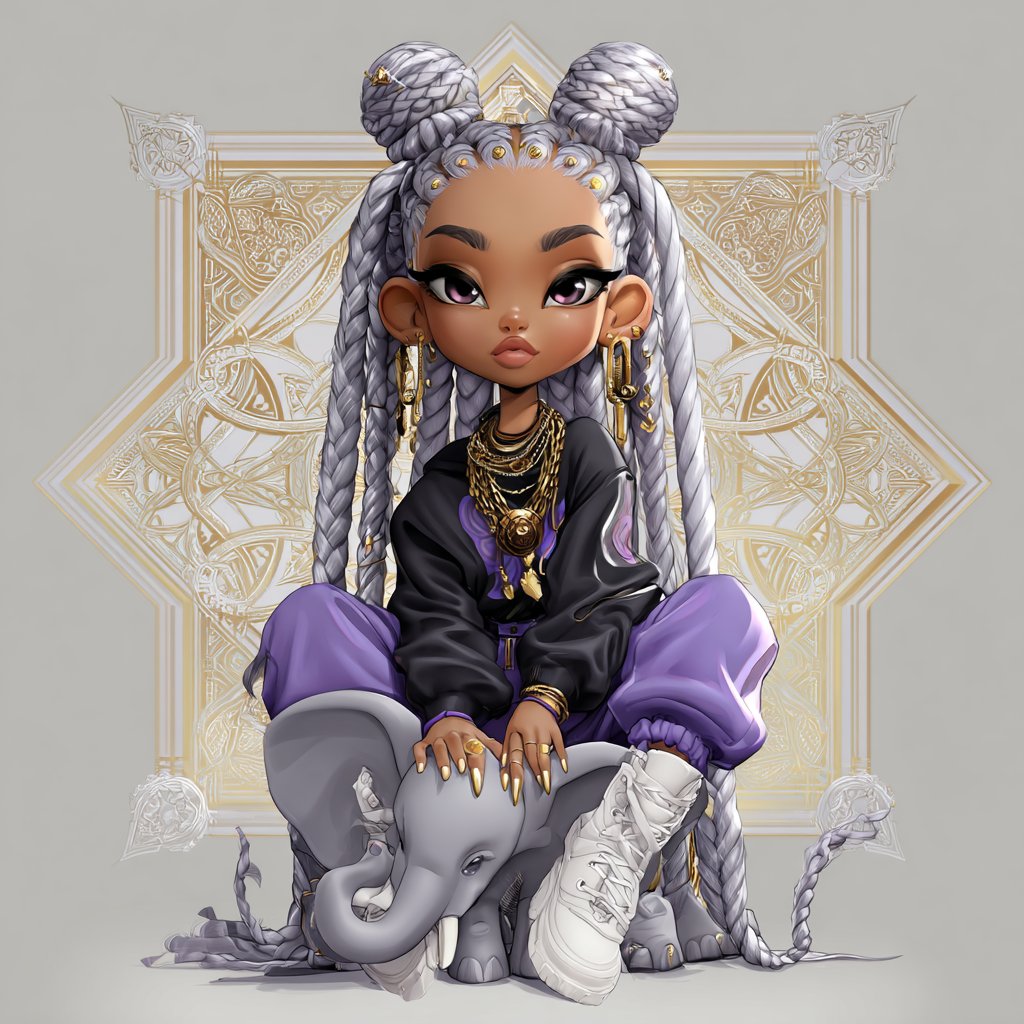 FOulhiou's tweet photo. #Promptshare

🖊️Create a chibi-style digital illustration for [SUBJECT] using the following: [ADJECTIVE 1] [ADJECTIVE 2][ADJECTIVE 3]. use Zizolin Violet (#6C0277), Old Gold (#EDC700), Elephant Grey [#606060) and Pearl Gray (#CECECE)

Have fun and share with  #CP47 https://t.co/JzMKkRCbYC