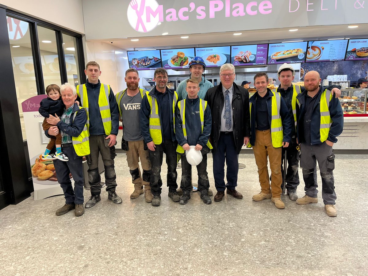 Congratulations to my brother Patrick and all the Flynn Sheet Metal crew for completing the ventilation system at the brand-new <a href="/SupermacsIRE/">Supermac's</a> Banner Plaza in Ennis! A great achievement by Pat McDonagh and all involved.