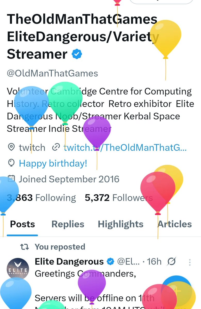 TheOldManThatGames Elite Dangerous Partner tweet media