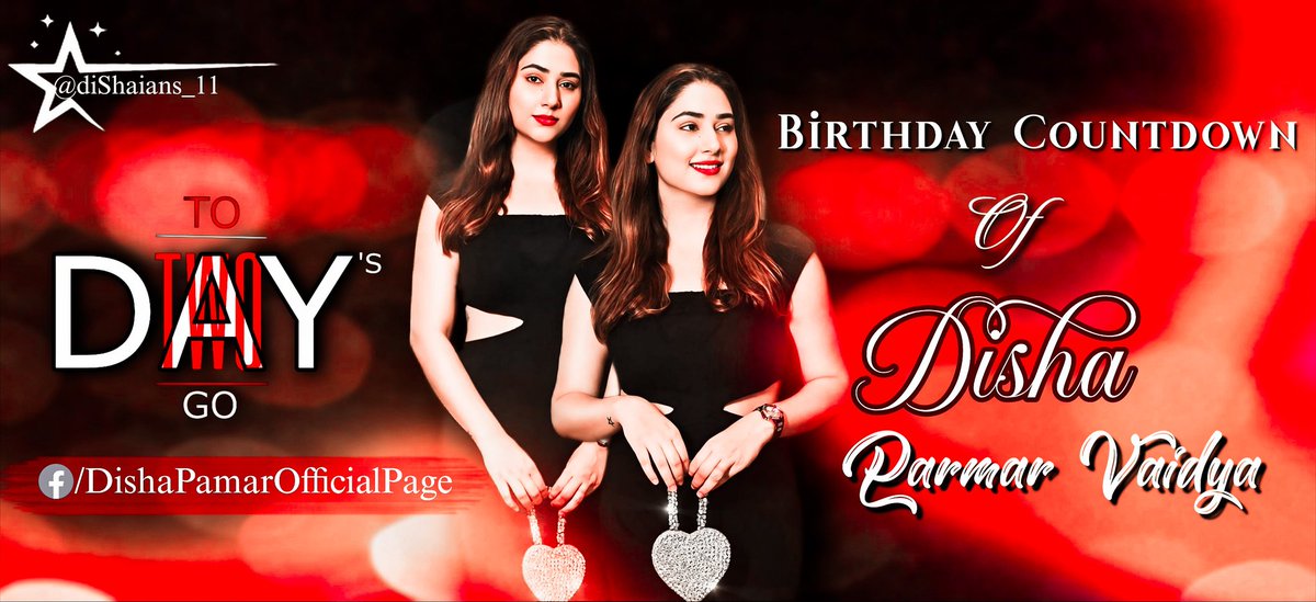 2️⃣days to go for <a href="/disha11parmar/">Disha Parmar Vaidya</a> 's birthday ❤️

#BirthdayCountdown