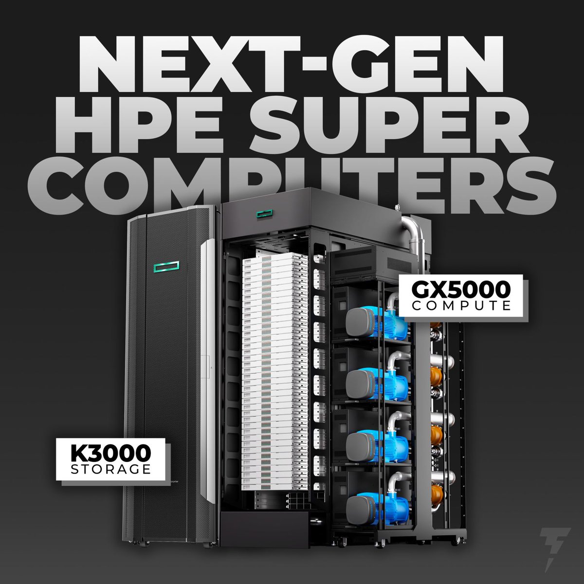 adriano_galano's tweet photo. Discover the new generation of @HPE_Cray #GX5000 systems ready for the post-exascale era and its DAOS-based @HPE_Cray #K3000 storage system.
more about DAOS, the optimized file system for the #AI era: https://t.co/p1ouZwMN9t @daos_io https://t.co/dcdyG3VcgV