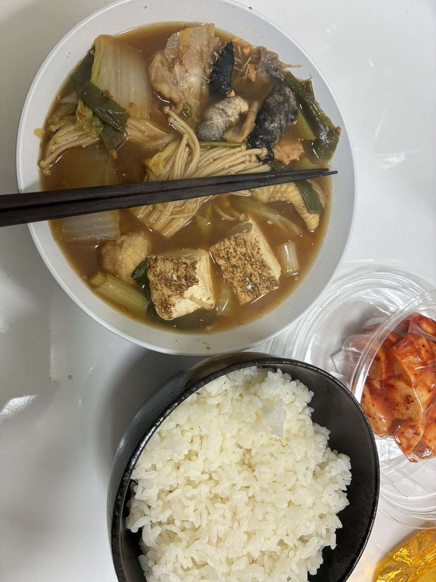 enma3428's tweet photo. あんこう鍋用のやつが売ってたら作ってみたくなるよね！☝️ https://t.co/VivhpNiGOC